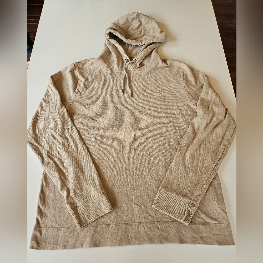 Abercrombie & Fitch Light Brown/Cream Sweatshirt